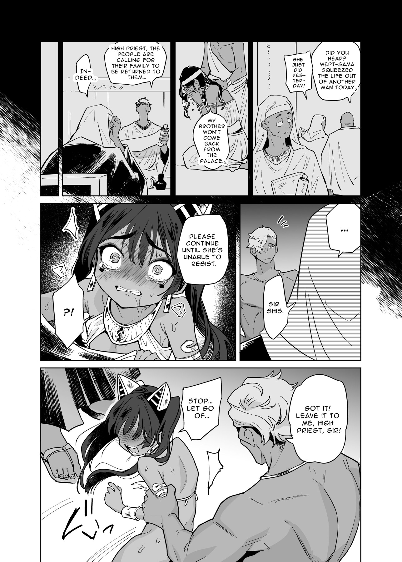 Hentai Manga Comic-Wept-sama! You Mustn't Torment The Humans! ~Evil Deity Queen Gets Her Just Desserts~-Read-50